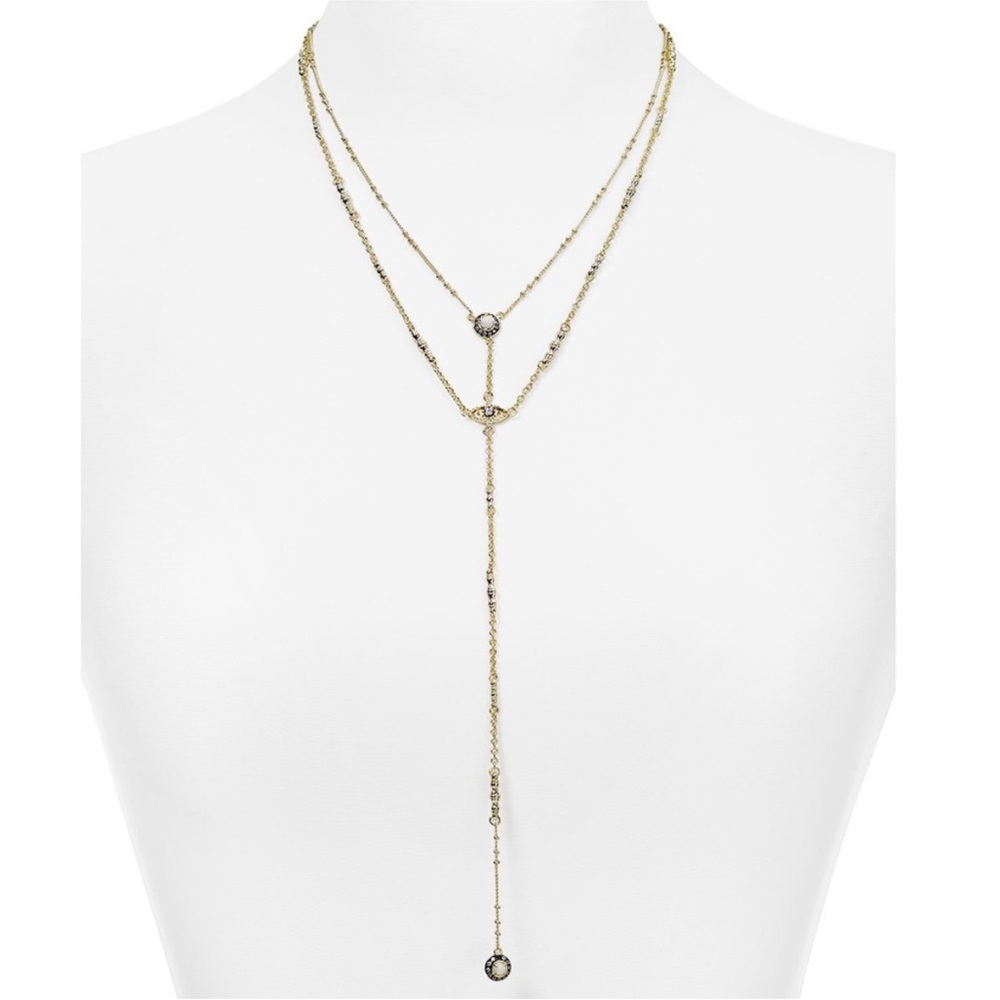 Kendra Scott - Elegant Gold Layered Necklace - Like New!